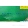 Phthalate Free EN71 Standard Inflatable Green 1000D PVC Tarpaulin Fabric